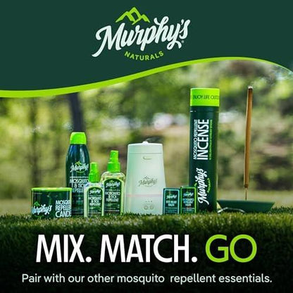Murphy's Naturals Mosquito Repellent Balm Stick, Plant-Based Ingredients, Travel-Pocket Size, 0.5oz Each, 3-Pack