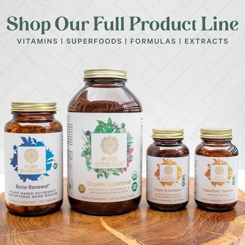 PURE SYNERGY Zinc Complex | Immune Support Supplement | Natural, Vegan Zinc Complex with Vitamin C and Organic Whole Foods | for Immune, Brain, and Skin Health (60 Capsules) - görsel 7