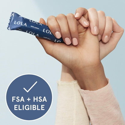 LOLA Organic Cotton Unscented Tampons, – Powerful Leak Protection: Designed with a unique absorption core that – Image 4