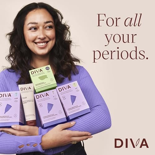 DIVA Wash - Menstrual Cup & Disc Cleanser - Requires One Drop Only - for Period Care - 100% Plant-Based Cleansing Wash - Fresh Citrus Scent - 4 Fl Oz - görsel 13