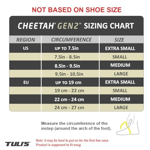Tuli's Cheetah Gen2 Heel Cup, Foot Protection for Gymnasts and Dancers with Sever’s Disease and Heel Pain, Large - görsel 4