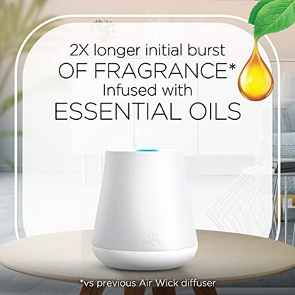Air Wick Essential Mist Starter Kit (Diffuser + Refill), Joy, Essential Oils Diffuser, Air Freshener