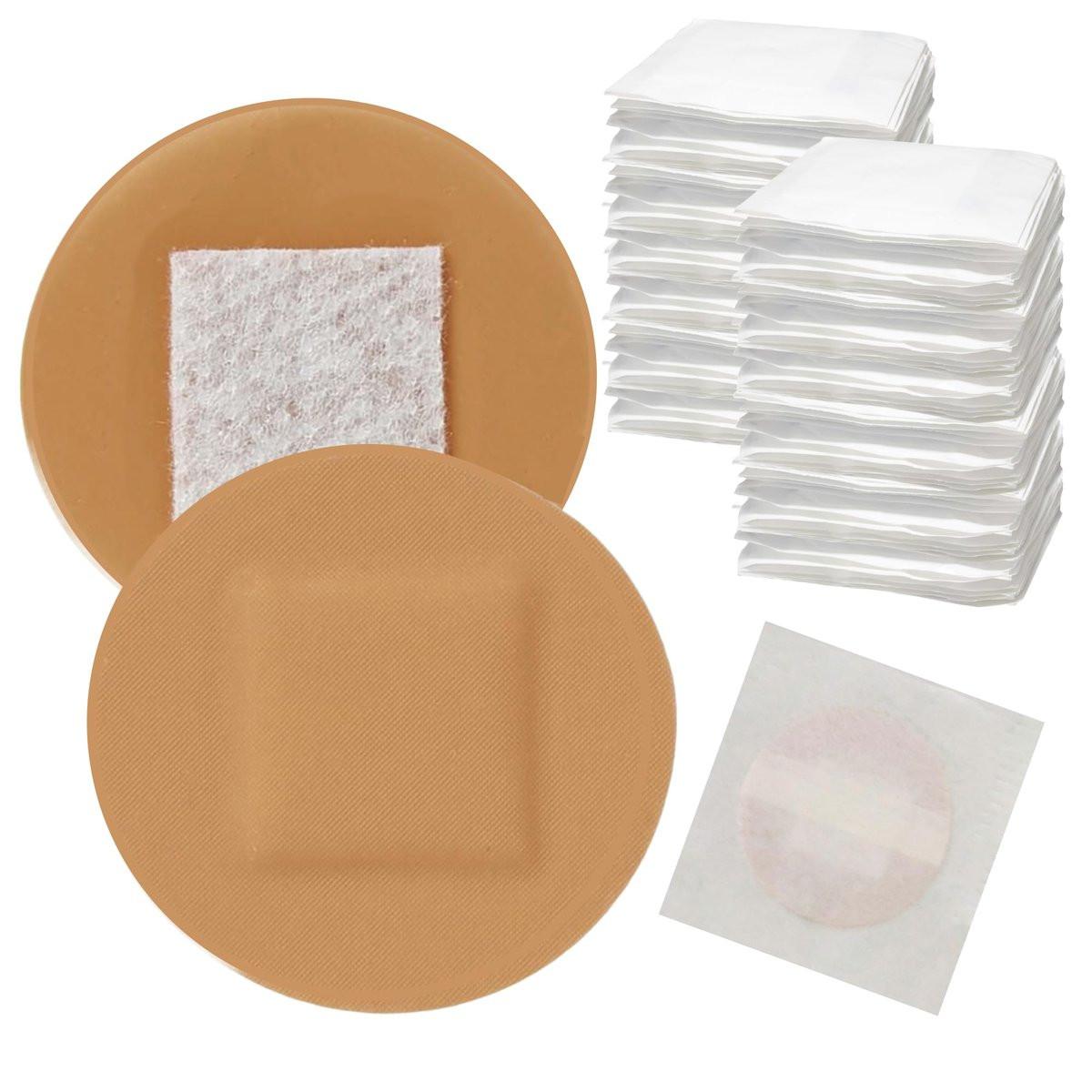Vakly Spot Bandages 7/8 in Round (200 Pack) – Sterile Sheer Plastic Adhesive Dot Bandages with Non-Stick Pad for Small Cuts, Pimples, Vaccination & Blisters - görsel 4