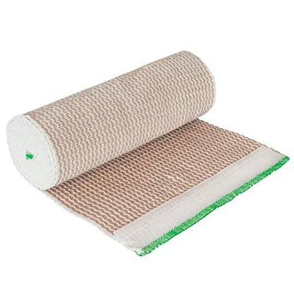 Vakly Elastic Bandage Wrap Roll 6" x 5 Yards (10 Pack) – Self-Closure Compression Bandage for Knee, Ankle & Wrist Support, First Aid Wrap for Sports, Sprains & Everyday Support