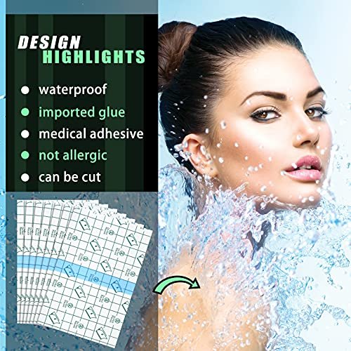 BBTO 50 Pieces Transparent Clear Adhesive Bandage Stretch Large Waterproof Film Adhesive Bandages Dressing Supplies (4 x 6 Inch) - görsel 7