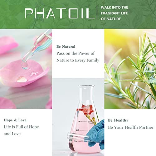 PHATOIL 100ML Sandalwood Essential Oil, Pure Aromatherapy Essential Oils for Diffuser, Humidifier, Scented Oils for Soap, Candle Making, Huge 3.38fl.oz Bottle - görsel 1