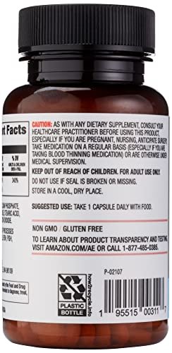 Folic Acid 800 mcg per Serving, 180 Tablets, Women's Dietary Supplement for Healthy Prenatal Development, 6 Months Supply - görsel 2