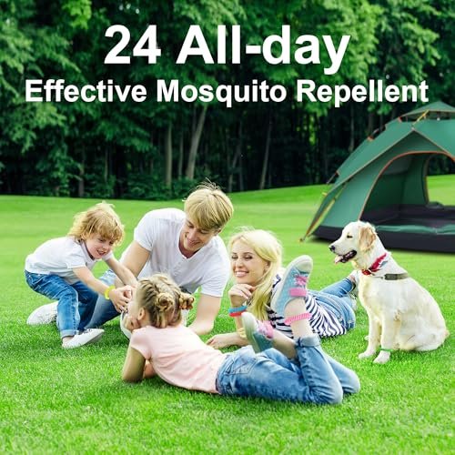 BuggyBands 48 Pack Mosquito Repellent – Individually Wrapped: Each bracelet comes in its own sealed pack, ensuring – Image 2