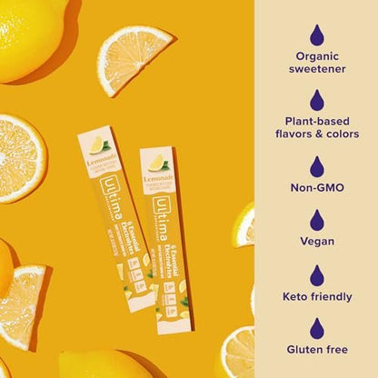 Ultima Replenisher Daily Electrolyte Powder – Plant-Based & Clean Ingredients: Made from non-GMO, gluten-free, and – Image 3