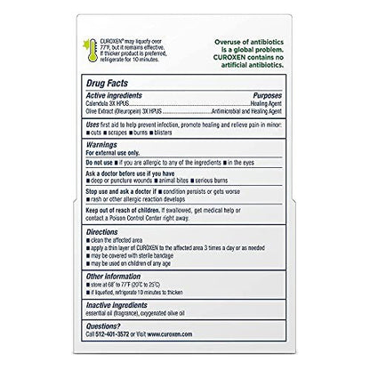 CUROXEN First Aid Antibiotic Ointment, 0.5oz | All-Natural & Organic Ingredients