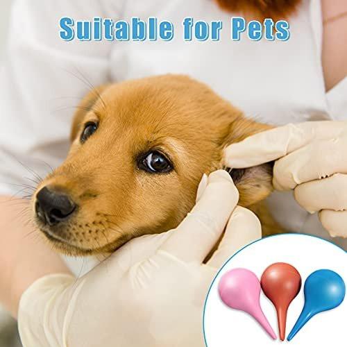 Nuanchu 6 Packs Hand Bulb Ear Syringe 30 ml Washing Rubber Squeeze Bulb Ear Syringe Ball for Infant Baby Puppy Adult (Pink, Blue, Orange) - görsel 9