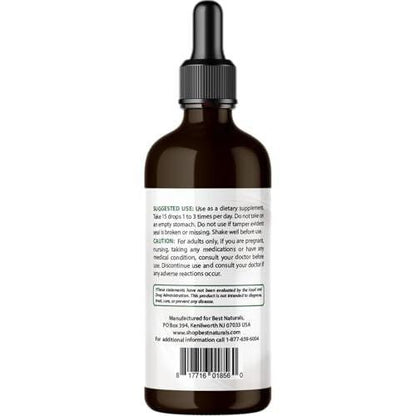 Best Naturals Liquid Chlorophyll Drops 50 mg, 2 Fl Oz, Natural Detox Supplement, Supports Energy, Digestion & Skin Health, Vegan, Non-GMO, Easy Absorption Liquid Chlorophyll Supplement