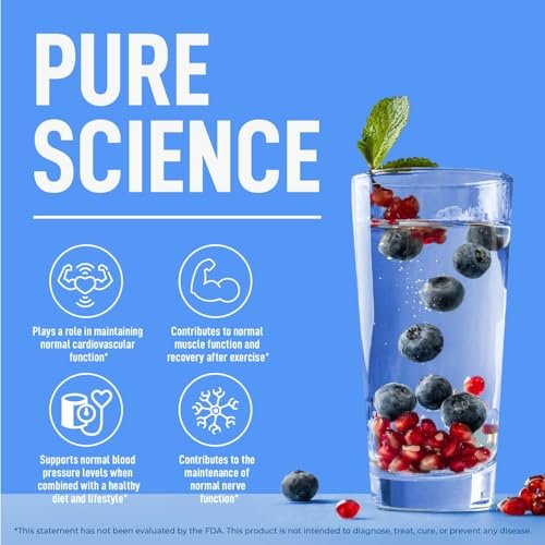 Keppi Electrolytes Powder – Blueberry Pomegranate Flavor 50 Servings – No Sugar Hydration Supplement with Potassium, Magnesium, Sodium – Keto, Vegan, Fasting-Friendly, Zero Calorie Electrolyte Drink - görsel 6