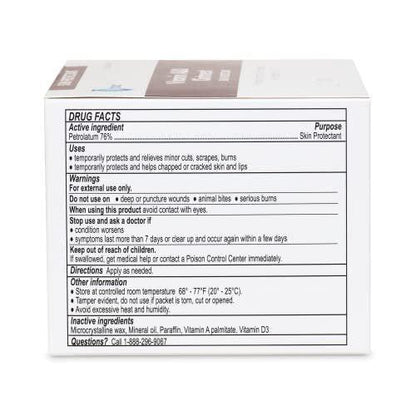 Globe Vitamin A & D Ointment, First Aid & Skin Protectant with Vitamins A&D, 5g Packets, 144-Packets Box, Lanolin & Petrolatum Formula for Men, Women & Baby Skin