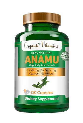 Organic Vitamins Anamu 1250mg 100% – 100% Organically Grown: Our Anamu is cultivated without pesticides or – Image 1