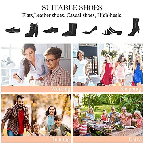 Nuanchu 12 Pairs Hammer Toe Pad Hammerhead Toe Straightener and Corrector Support Crest Cushion Spacers Separators Gel for Women Men Pain Relief Reduces Pressure (Peachpuff, White) - görsel 4