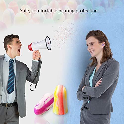 MOLDEX Soft Foam Earplugs Softies® Ear Plugs for Sleeping, Snoring, Work, Travel, Shooting -33dB Highest NRR Made in USA (Bottle Pack, 60 Pairs) - görsel 9