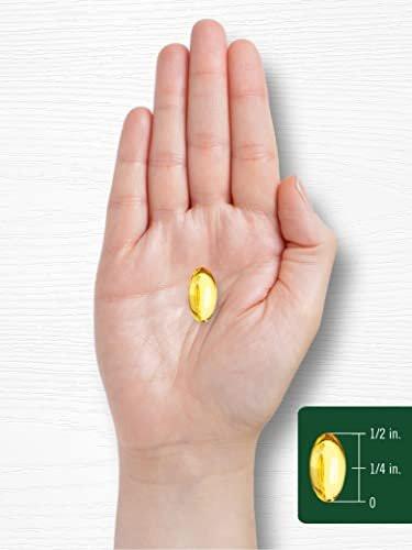 Carlyle Aloe Vera Softgel Capsules | 300 Count | Aloe Vera Gel Supplement | Non-GMO, Gluten Free