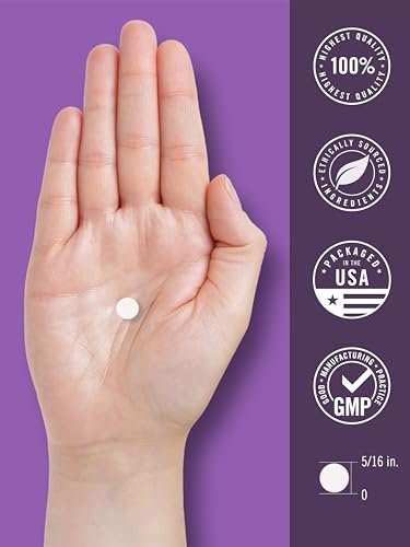 Carlyle Melatonin 3mg Tablets | 300 Count | Low Dose and Drug Free | Vegetarian, Non-GMO, Gluten Free Supplement - görsel 7