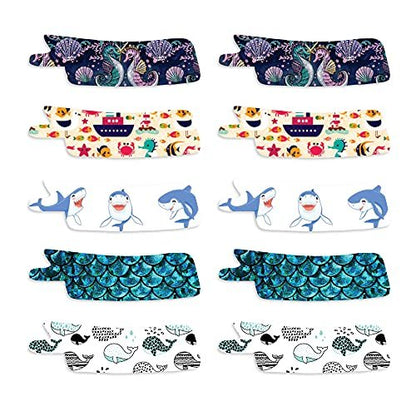 Nasogastric or Oxygen Tube Precut Adhesive Tape Under the Sea Mix x 10 Pack (Mix Pack)