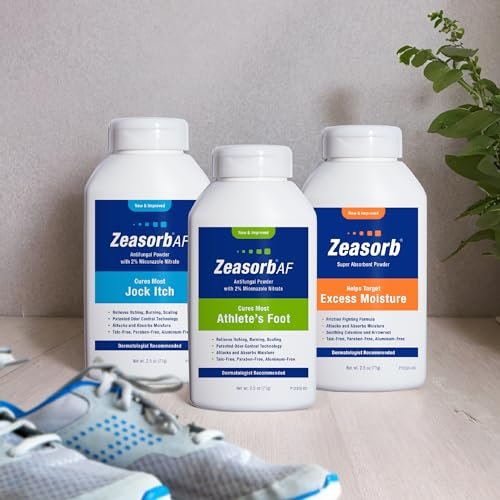 Zeasorb Prevention, Super Absorbent Excess Moisture Powder to Prevent Chafing & Itching, 2.5 Oz - görsel 1