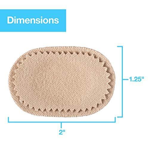 ZenToes Bunion Pads to Wear with Shoes – Waterproof Soft Bunion Cushion Protector, Breathable Adhesive Foot Pad for All Day Comfort & Support, 48 Count - görsel 3