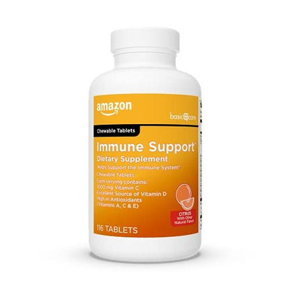Immune Support Citrus Chew Tablets, 116 Count