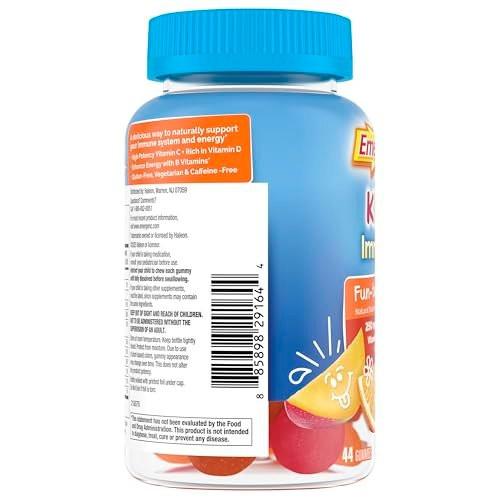 Emergen-C Kidz Vitamin C Immune Support Gummies Fun-Tastic Fruit 44CT includes Zinc, Manganese, B Vitamins and Vitamin D for Back to School Essentials - görsel 9