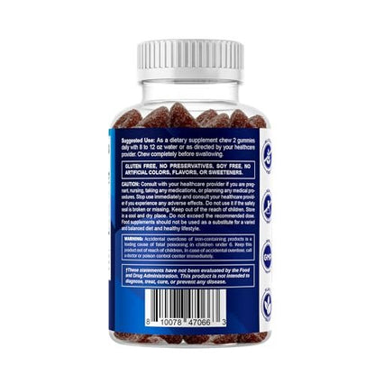 Vitamatic Iron Gummies 20 mg with Vitamin C – Vegan Iron Supplement for Women & Men – 60 Gummies – Supports Red Blood Cell Production – Natural Grape Flavor