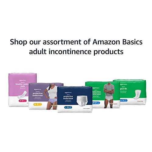Amazon Basics Men's Incontinence Guards, – Moisture-Wicking Layer: Pulls moisture away from the body to maintain a – Image 2