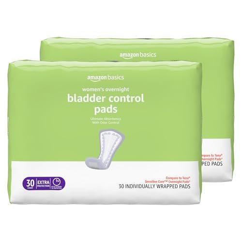 Overnight Incontinence Pads for Women – – Overnight Absorbency: Designed to handle heavy flow, these pads offer – Image 1
