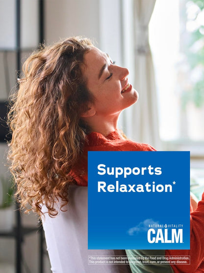 Natural Vitality Calm Magnesium Stick – People with active lifestyles or athletes seeking muscle recovery support. – Image 8