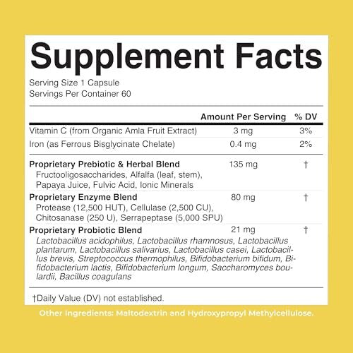 MARYRUTH'S Gut Flora Health+ Enzymes | – Category: Multi-Enzymes – Image 11