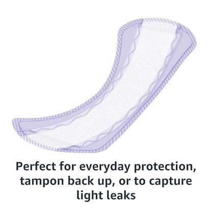Daily Pantiliner, Extra Long Length, Feminine Pads for Women, Unscented, Absorbent, 272 Count (4 Packs of 68)