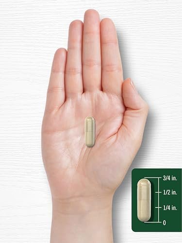Carlyle Psyllium Husk Capsules 1600mg | 200 Count | High Potency Fiber Supplement | Non-GMO, Gluten Free - görsel 4