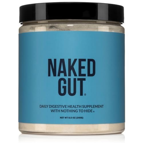 NAKED Gut - Daily Gut Health Supplement - Natural Gut Health Powder for Gut Cleanse, Digestive Support, GMO-Free, Soy-Free, Gluten-Free, Vegan and Hypoallergenic, 40 Servings - görsel 10