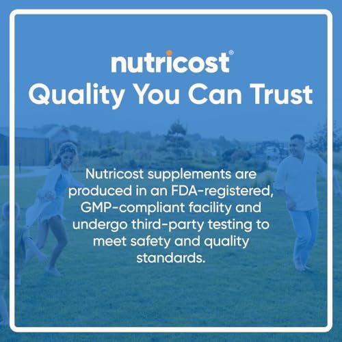 Nutricost Glucosamine 1800mg with Chondroitin & MSM, 240 Tablets, 120 Servings - Non-GMO, Gluten Free - görsel 3