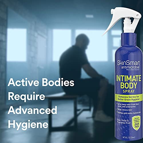 SkinSmart Men’s Intimate Spray, Hypochlorous Based Shower in a Bottle, Removes Bacteria Linked to Jock Itch and Foul Odors, 8 oz Spray Bottle - görsel 10