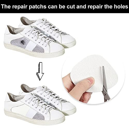Shoe Heel Repair, 4 Pairs Self-Adhesive Inside Shoe Patches Kit for Repair Holes - görsel 12