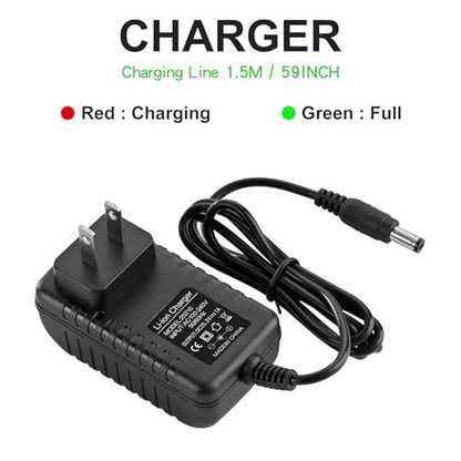 Massage Gun Charger 24V ~ 25.2V 1A Charger for 24V Massage Guns - YDRANT