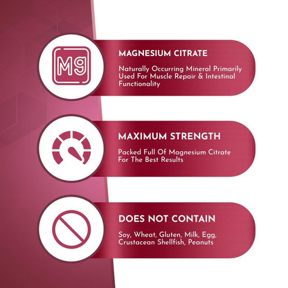 Atlantis Nutrition Magnesium Citrate Gummies – Muscle Recovery Support: Helps reduce muscle soreness and speeds up – Image 2