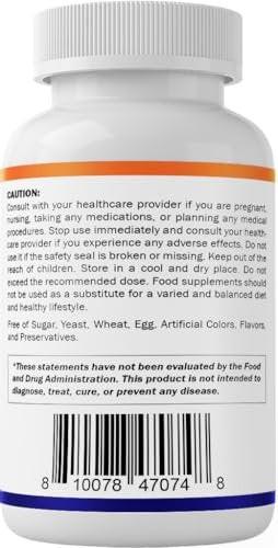 Vitamatic Vitamin B6 (Pyridoxine HCI), 500 mg – 120 Vegetarian Tablets Promotes Energy Production, Boosts Metabolism & Immune Health Support - görsel 11