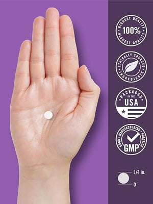 Carlyle Melatonin 300 mcg | 365 Tablets | – Low Dose Melatonin: 300 mcg per tablet is ideal for those who are – Image 1