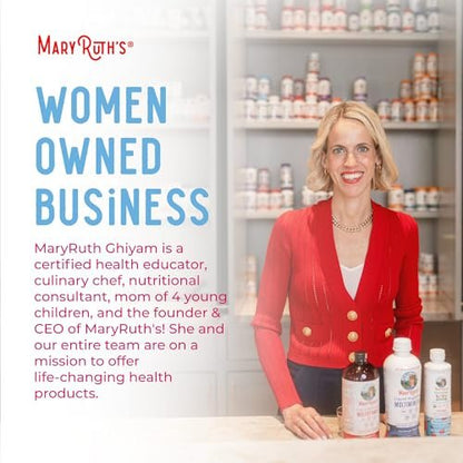 MaryRuth’s Multivitamin Liposomal for Women 40+ | Womens Multivitamin Liposomal | Immune Support Supplement | Menopause Supplement | Methylated Multivitamin | Vegan | Sugar Free | Non-GMO | 15.22 Fl Oz