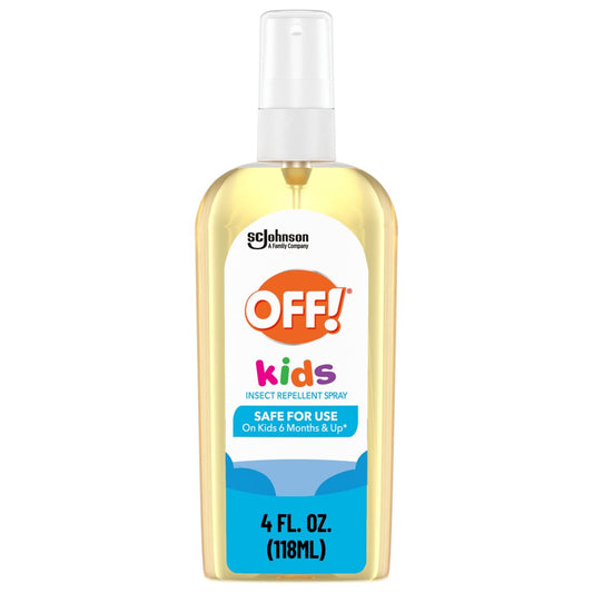 OFF! Kids Mosquito & Tick Repellent Spray, Botanically Inspired, Safe for Use On Kids, 4 oz
