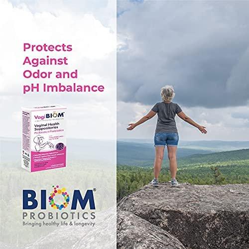 VagiBiom Lactobacillus Suppository: Microbiome Flora Balance and Odor Control Regimen; Balance and Nourishes Healthy Flora; Paraben-Free Preservative-Free - görsel 12
