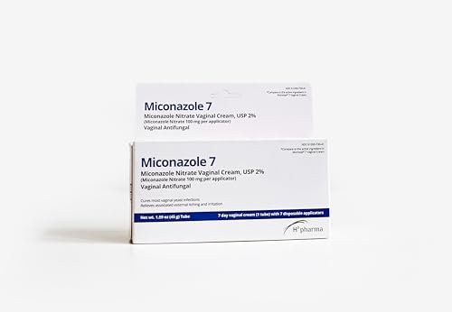 h2 pharma Miconazole 7 - Miconazole Nitrate Cream, USP 2%, 1.59 oz Tube - görsel 4