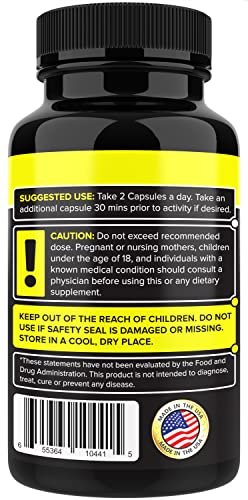 Testosterone Booster for Men – Male Enhancing Supplement for Test Boost, Max Muscle Growth, Energy & Stamina Pills (120 Count) - görsel 12