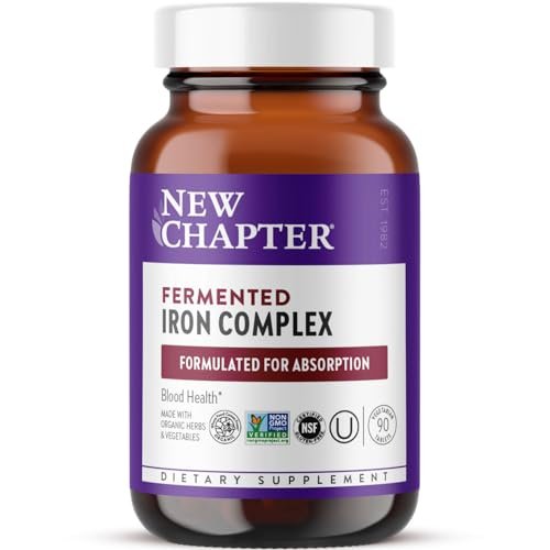 New Chapter Iron Supplement, Whole-Food – Non-Constipating Formula: Unlike conventional iron supplements, this – Image 2