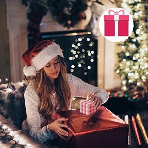 Aokala Scented Bubble Cube Candles for Home, Scented, 5.4 oz Soy Wax Aromatherapy Candle, Aesthetic Room Decor Cute Danish Pastel Large Decorative Shaped Candles Gifts - Freesia(White) - görsel 4
